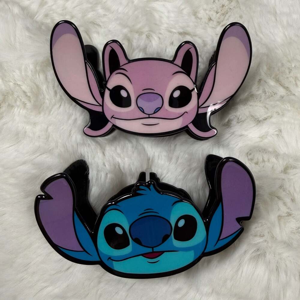 Disney Lilo & Stitch & Angel Claw Hair Clip Set